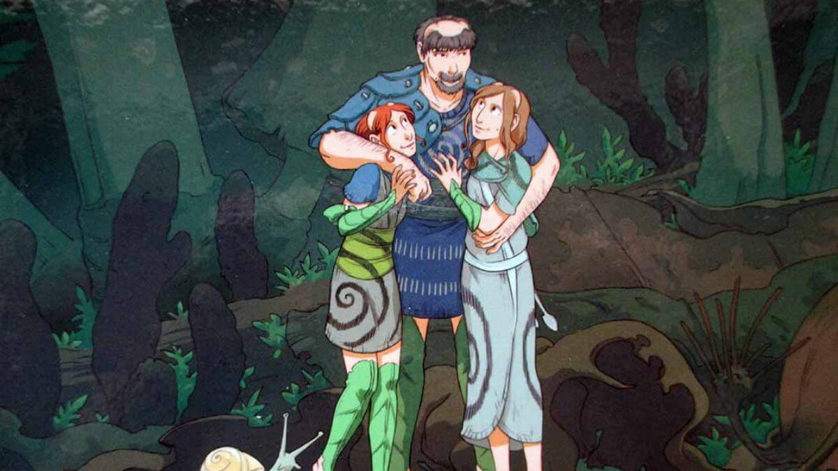 Neska du clan du lierre de Louise Joor (Delcourt) décrypté par Comixtrip le site BD de référence