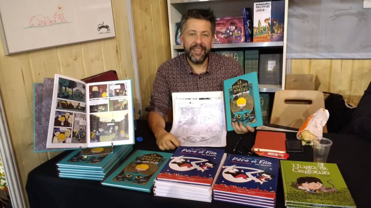 Vater und Sohn 1 de Marc Lizano et Ulf K (La Gouttière/Panini) - Entretien Comixtrip avec Marc Lizano (Photo Damien CANTEAU)