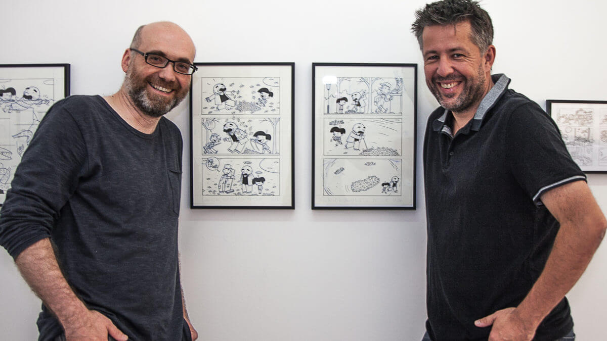Vater und Sohn 1 de Marc Lizano et Ulf K (La Gouttière/Panini) - Entretien Comixtrip avec Marc Lizano (Photo éditions Panini)