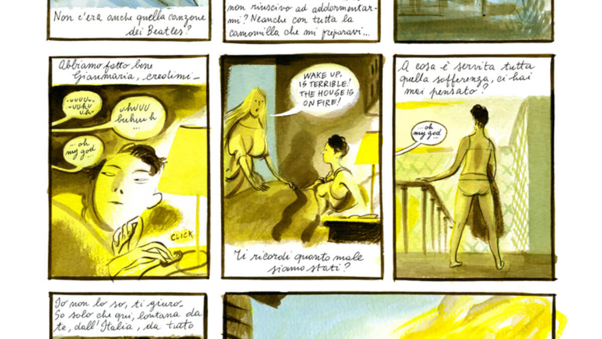 Les jours de la Merlette et autres histoires de Manuele Fior (Ici Même) décrypté par Comixtrip le site BD de référence