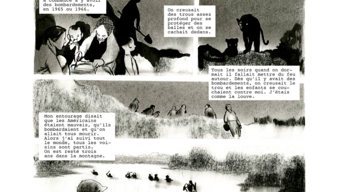 Les jours de la Merlette et autres histoires de Manuele Fior (Ici Même) décrypté par Comixtrip le site BD de référence