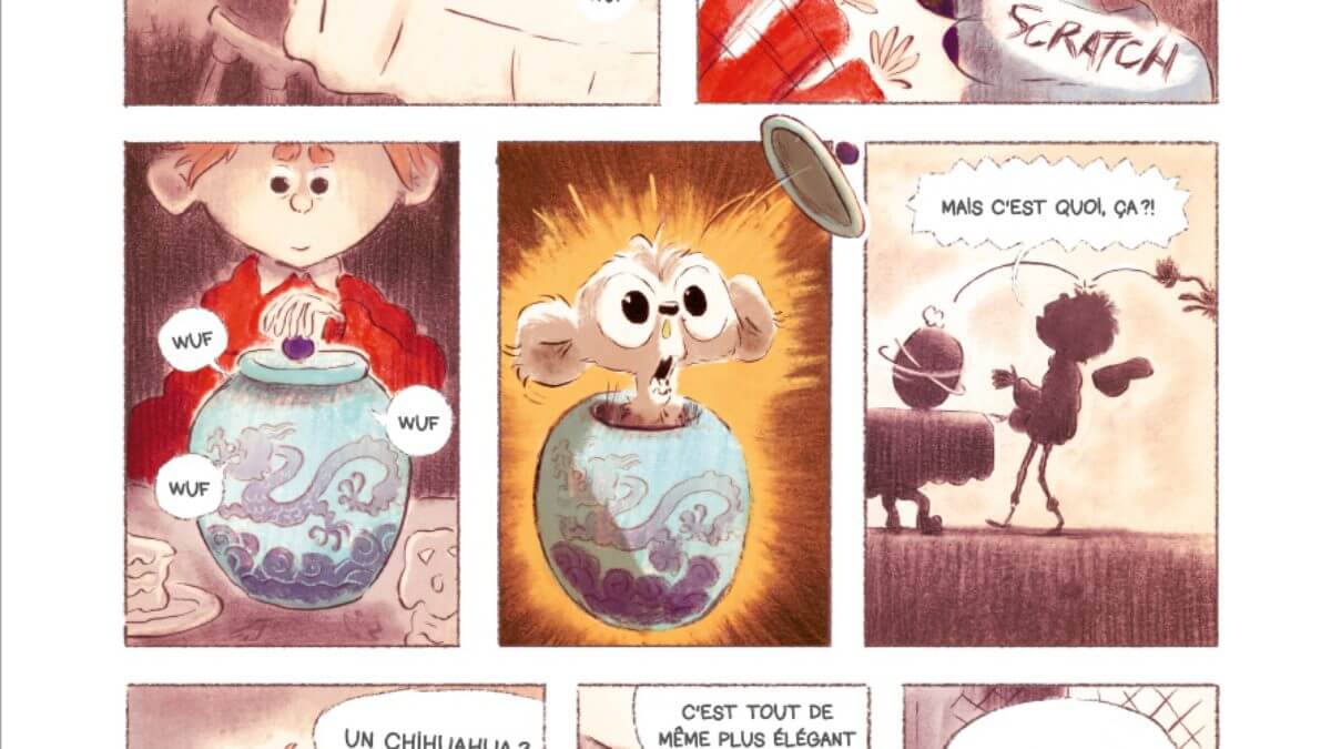 Sacha et Tomcrouz 1 de Bastien Quignon et Anaïs Halard (Soleil - Métamorphose) décrypté par Comxitrip le site BD de référence