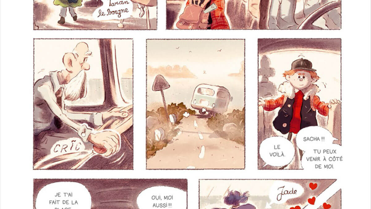 Sacha et Tomcrouz 1 de Bastien Quignon et Anaïs Halard (Soleil - Métamorphose) décrypté par Comxitrip le site BD de référence