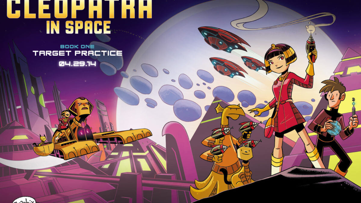 Cléopâtre princesse de l'espace 1 de Mike Maihack (Grafiteen) décrypté par Comixtrip le site BD de référence