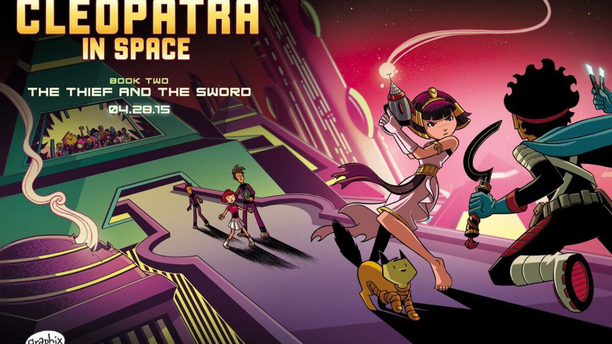 Cléopâtre princesse de l'espace 1 de Mike Maihack (Grafiteen) décrypté par Comixtrip le site BD de référence