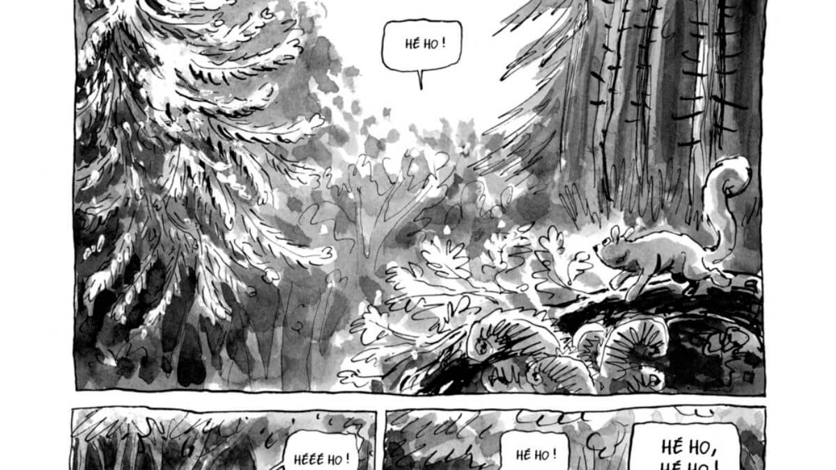 Mikaël ou le mythe de l'homme des bois de Fabien Grolleau (6 pieds sous terre) décrypté par Comixtrip le site BD de référence