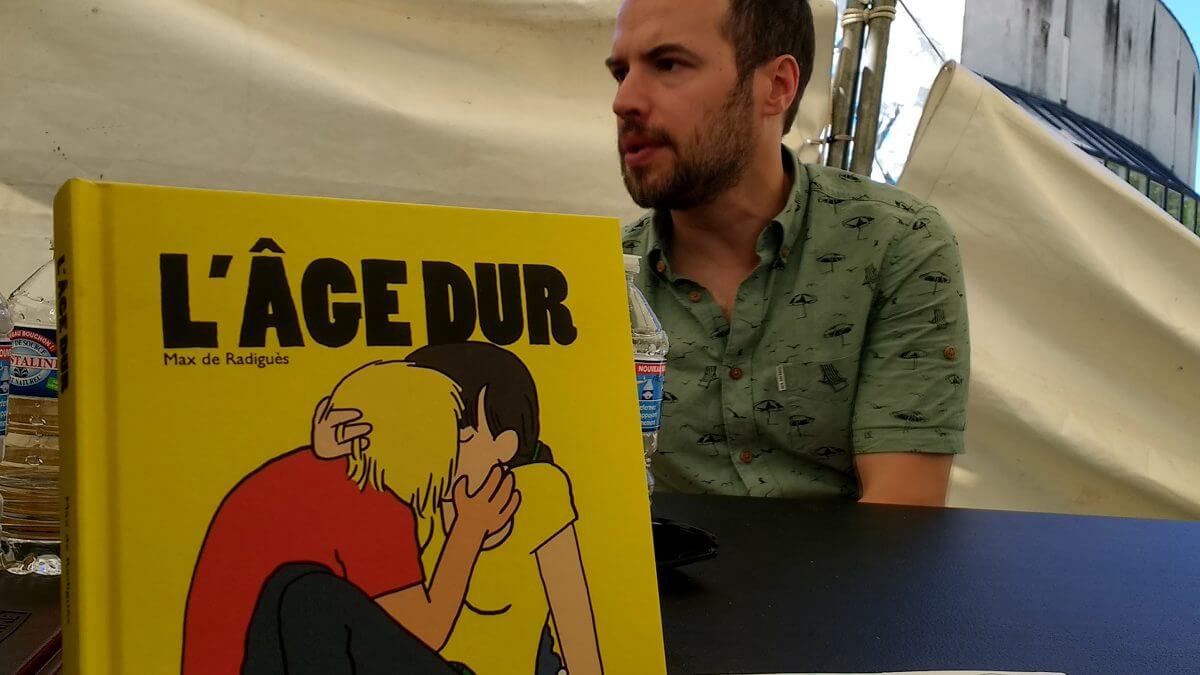 Max de Radiguès (photo D. Canteau / Comixtrip)