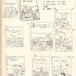 ©Max de Radiguès - Bâtard (Casterman) - Recherches graphiques