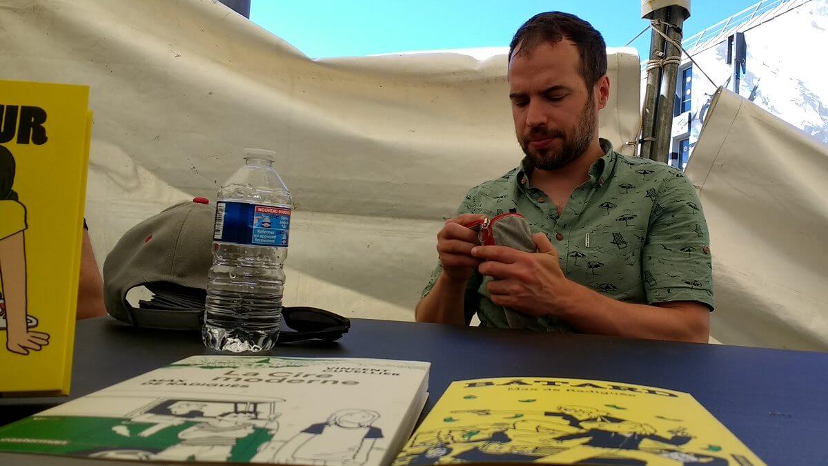 Max de Radiguès - photo D. Canteau/Comixtrip