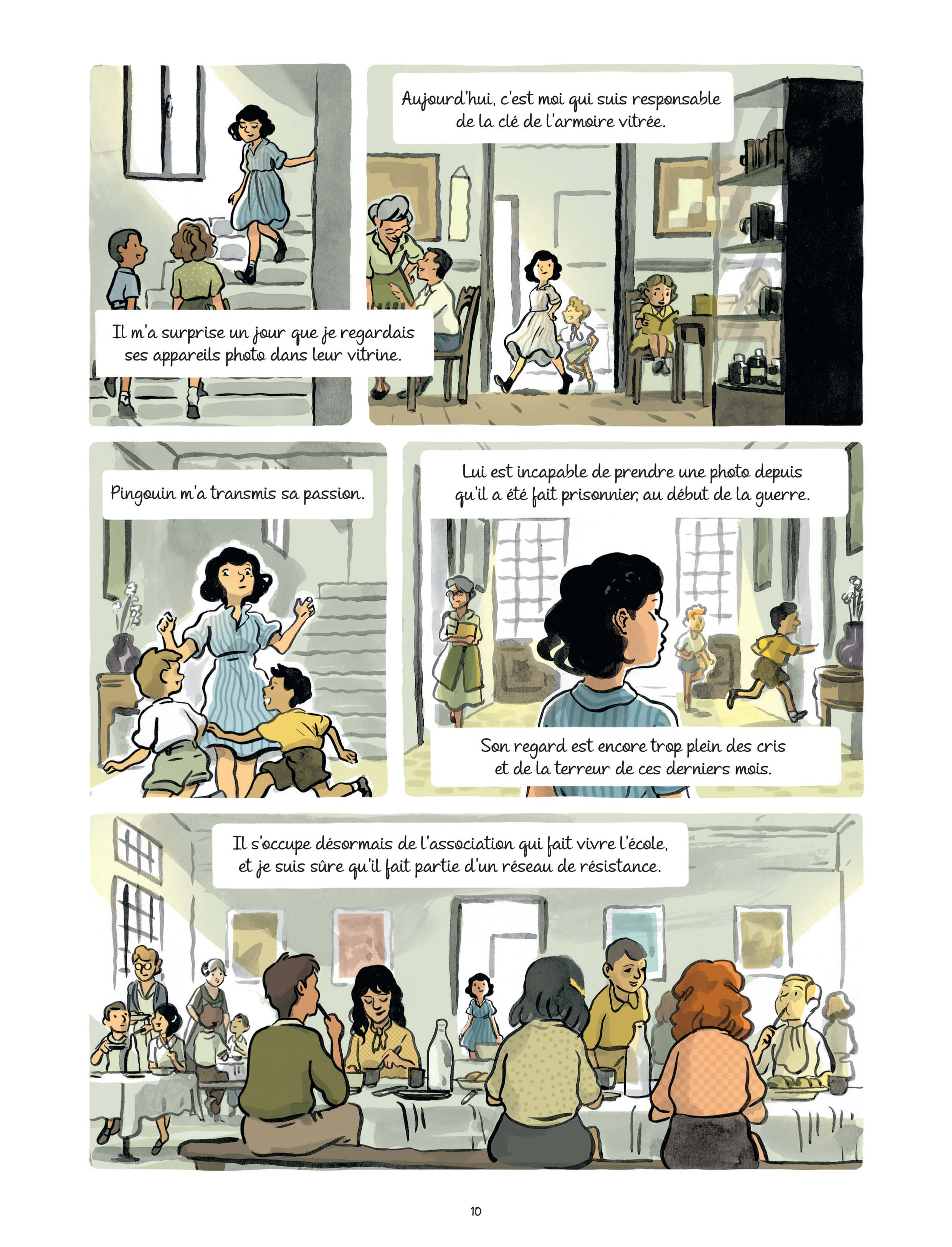 La Guerre de Catherine, publié par rue de sèvres et décrypté par Comixtrip, le site BD de référence