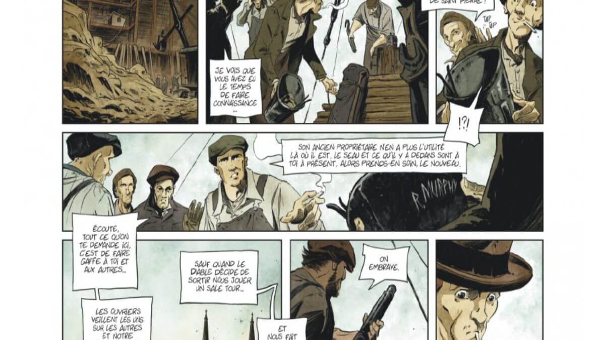 Giant tome 1 de Mikaël (Dargaud) décrypté par Comixtrip le site BD de référence