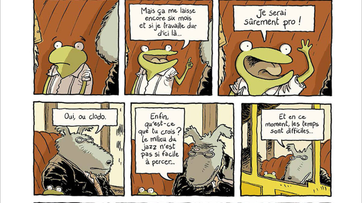 Le petit rêve de Georges Frog de Phicil (Soleil) décrypté par Comixtrip le site BD de référence