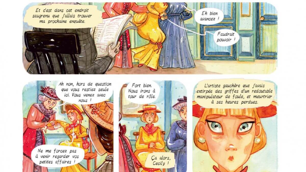 Enola Holmes de Serena Blasco 4 (Jungle) décrypté par Comixtrip le site BD de référence