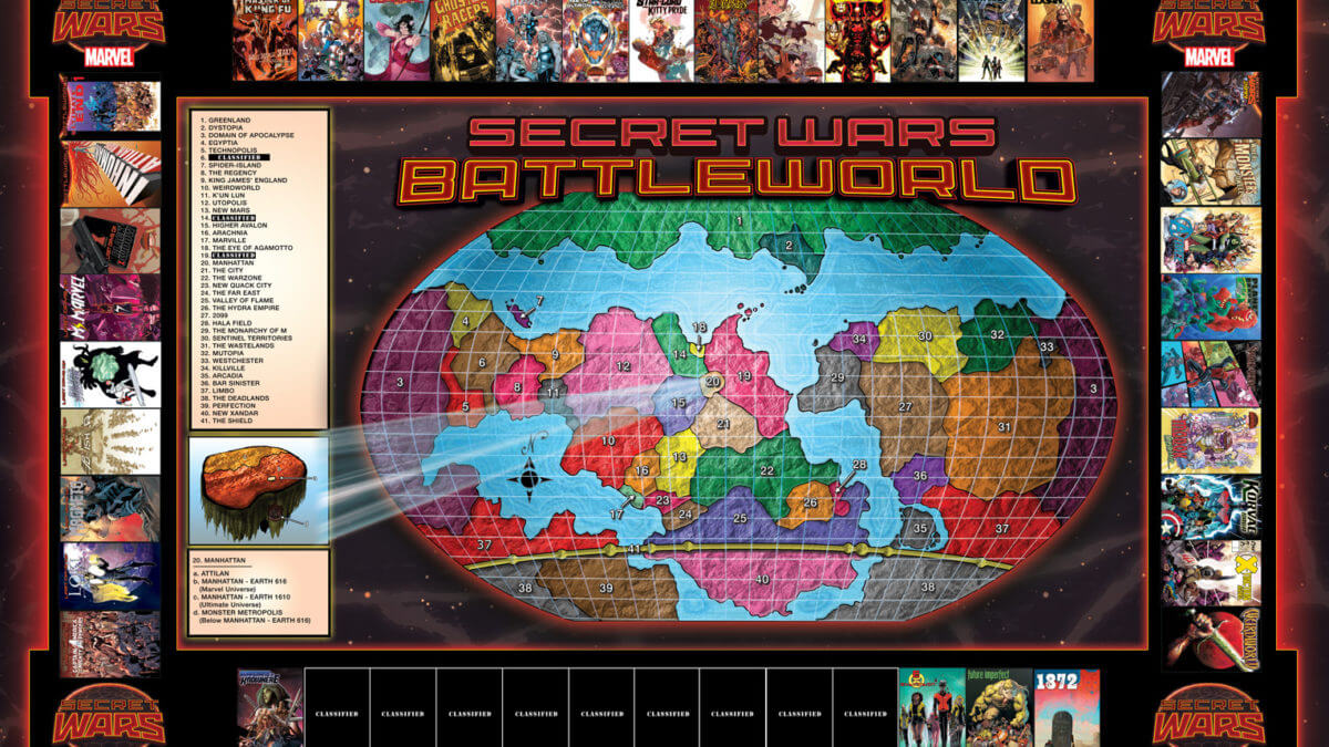 Secret Wars, publié chez Panini Comics et décrypté sur Comixtrip, le site BD de référence