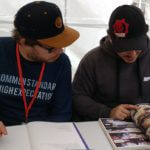 Mathieu Thonon lors du Festival de Tours 2017 (Photo Comixtrip - Damien Canteau)