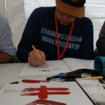 Mathieu Thonon lors du Festival de Tours 2017 (Photo Comixtrip - Damien Canteau)