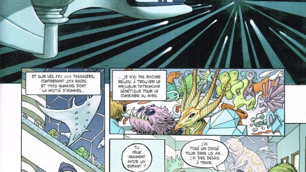 Infinity 8 publié chez Rue de Sèvres et décrypté sur Comixtrip, le site BD de référence