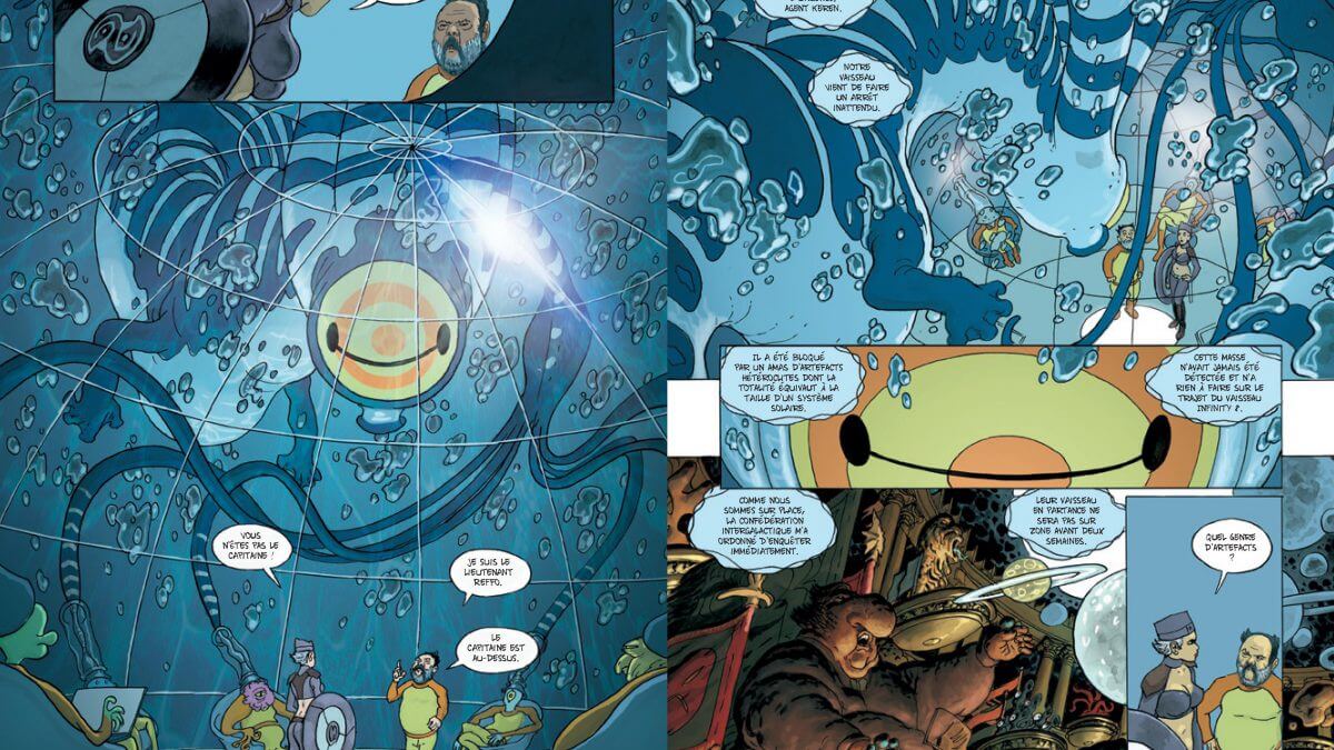 Infinity 8 publié chez Rue de Sèvres et décrypté sur Comixtrip, le site BD de référence