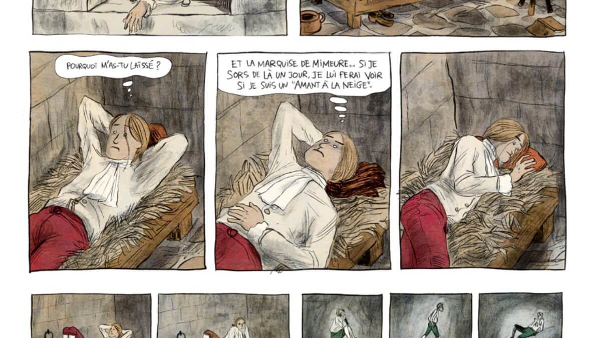 Voltaire amoureux 1 de Clément Oubrerie (Les Arènes) décrypté par Comixtrip