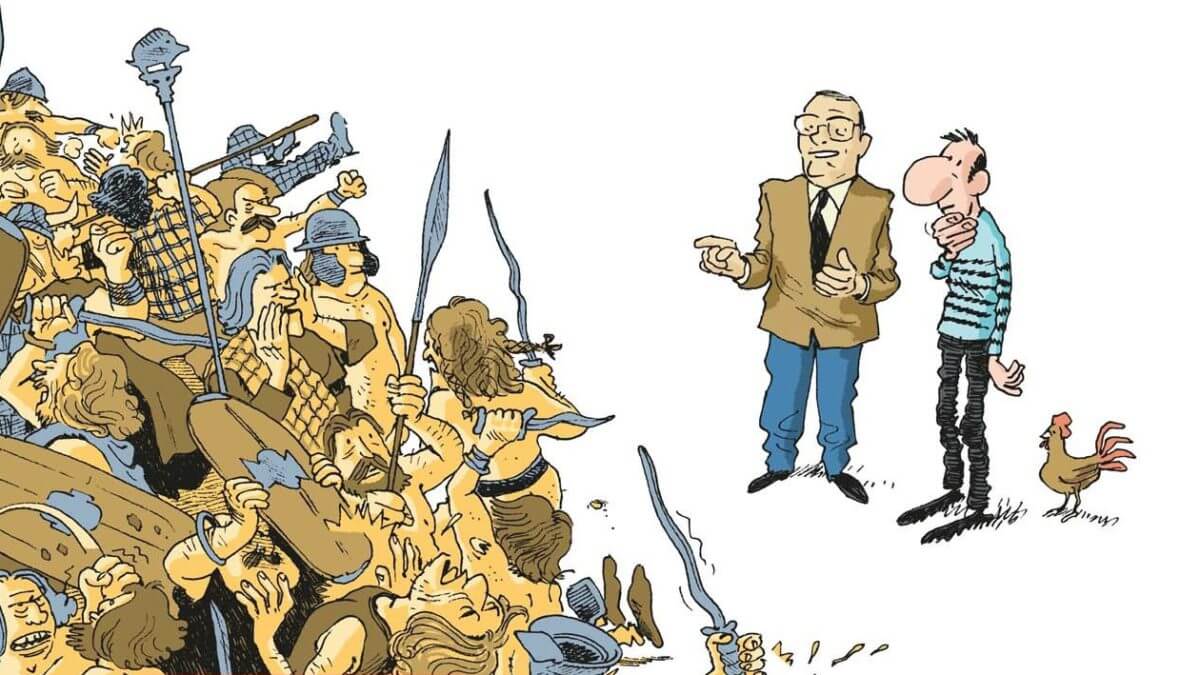 Histoire dessinée de la France : Lenquête gauloise de Nicoby et Brunaux (La découverte/La revue dessinée) décrypté par Comixtrip