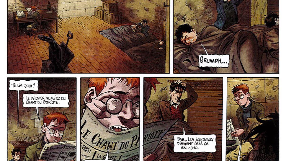 La guerre des Lulus 5 de Régis Hautière et Hardoc (Casterman) décrypté par Comixtrip