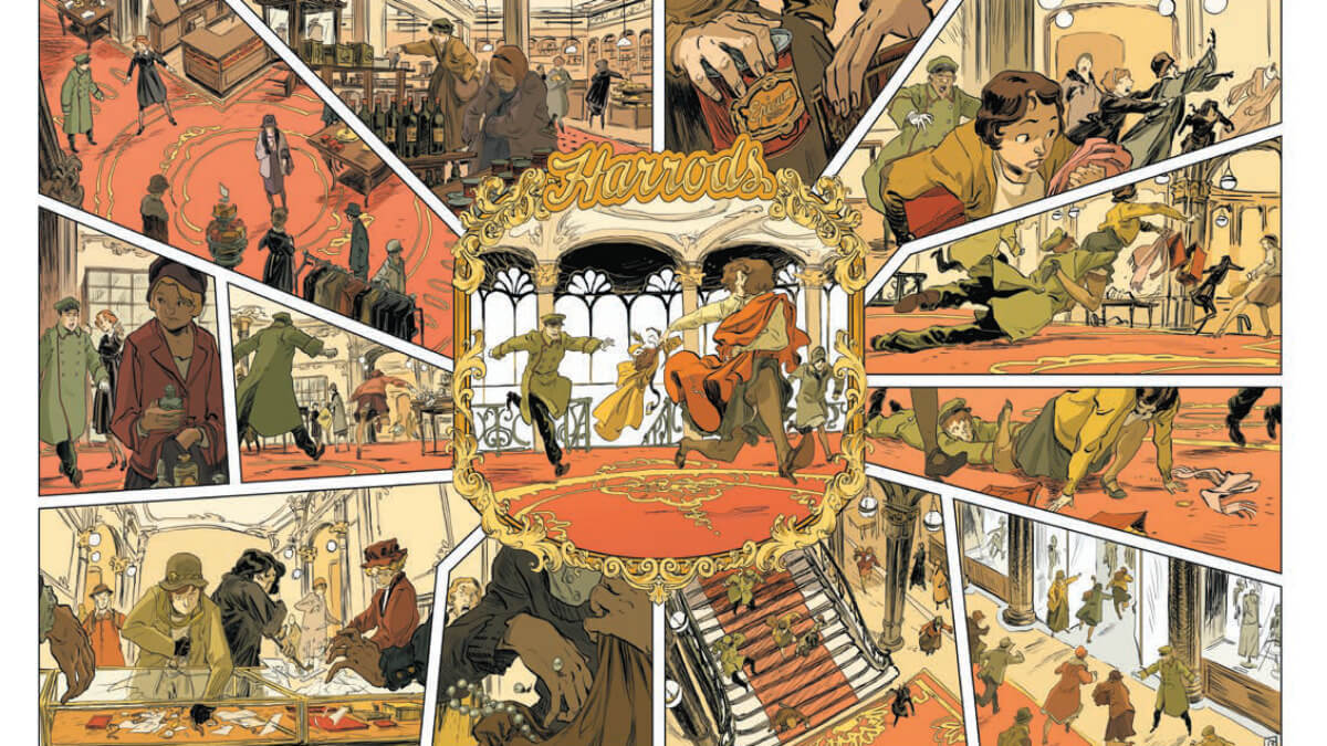 40 éléphants, Florrie doigts de fée, publié chez Grand Angle et décrypté sur Comixtrip, le site BD de référence