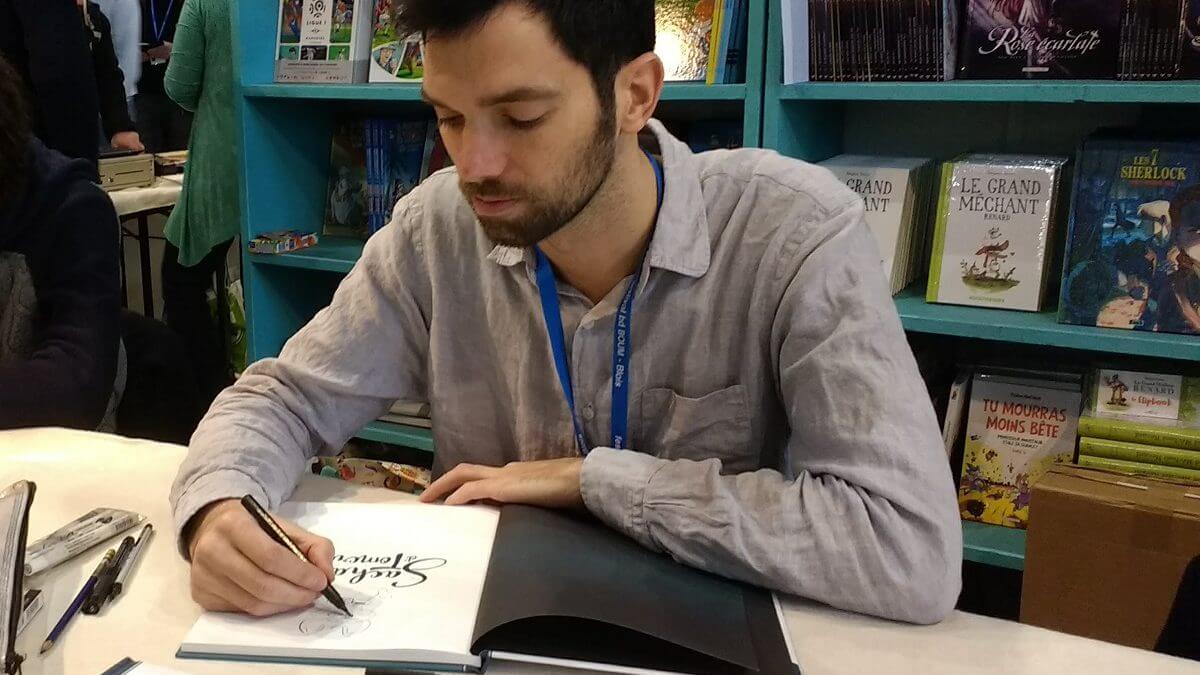 Bastien Quignon (photo Damien Canteau pour Comixtrip)