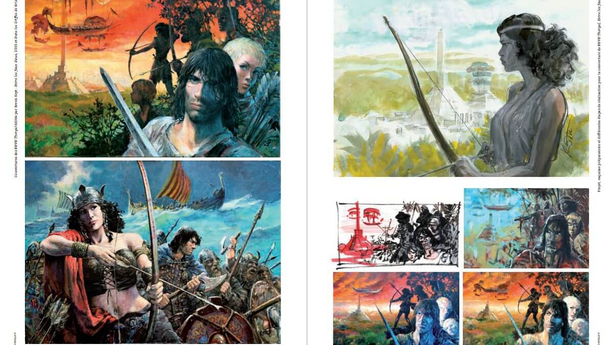 Artbook Thorgal 40 ans de Grzegorz Rosinski (Le Lombard) décrypté par Comixtrip