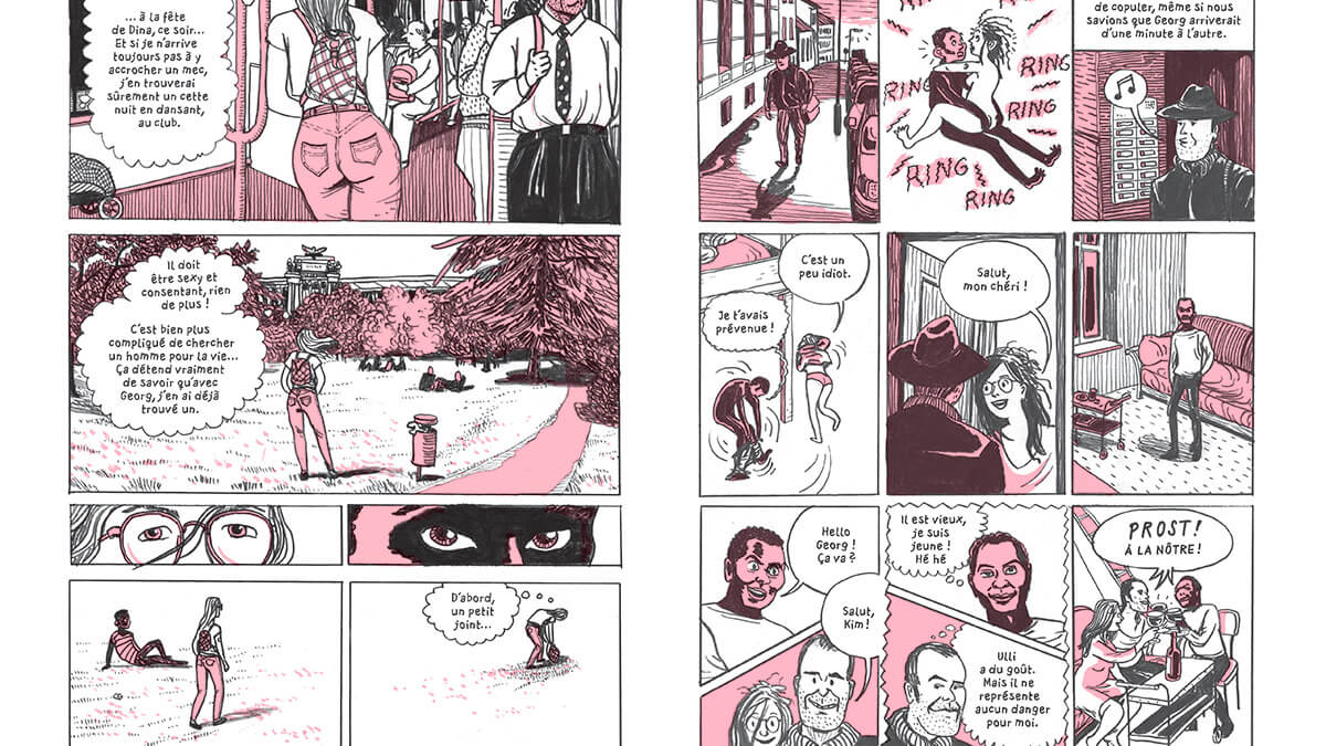 Alors que j'essayais d'être quelqu'un de bien de Ulli Lust (çà et là) décrypté par Comixtrip