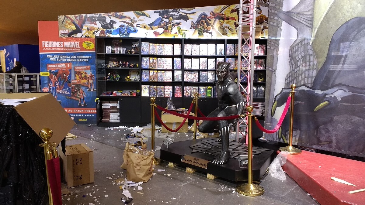 Les bulles se préparent - Angoulême 2018 (crédit photo Comixtrip)