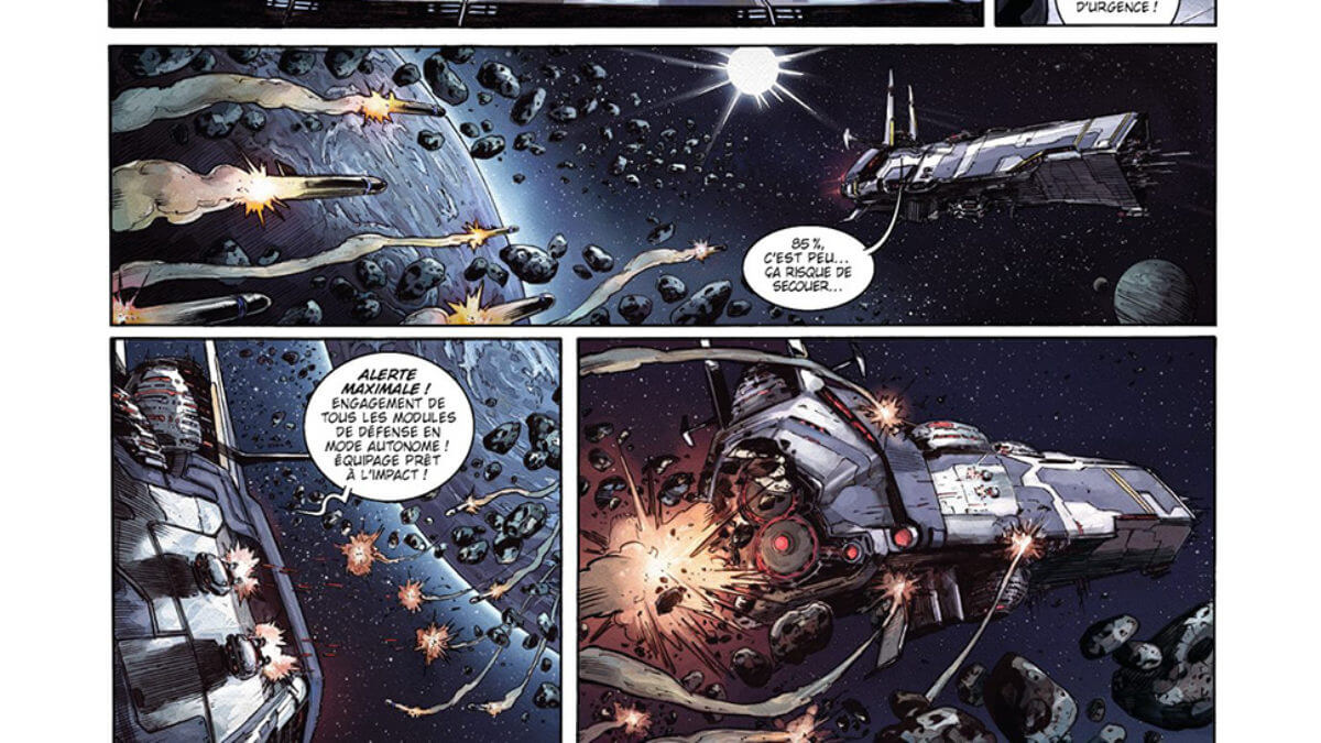 Colonisation : les naufragés de l'espace - Comixtrip