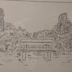 Gilles Rochier : Faut tenir le terrain - exposition Angoulême 2018 (photo comixtrip)