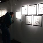 Gilles Rochier : Faut tenir le terrain - exposition Angoulême 2018 (photo comixtrip)