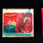 L'exposition Cinémonstres de Stéphane Tamaillon et Laurent Audouin (Sarbacane / Espace Mendes France / Le local) - photos D. Canteau / Comixtrip