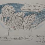 L'exposition Cinémonstres de Stéphane Tamaillon et Laurent Audouin (Sarbacane / Espace Mendes France / Le local) - photos D. Canteau / Comixtrip