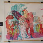 L'exposition Cinémonstres de Stéphane Tamaillon et Laurent Audouin (Sarbacane / Espace Mendes France / Le local) - photos D. Canteau / Comixtrip