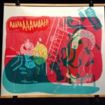 L'exposition Cinémonstres de Stéphane Tamaillon et Laurent Audouin (Sarbacane / Espace Mendes France / Le local) - photos D. Canteau / Comixtrip