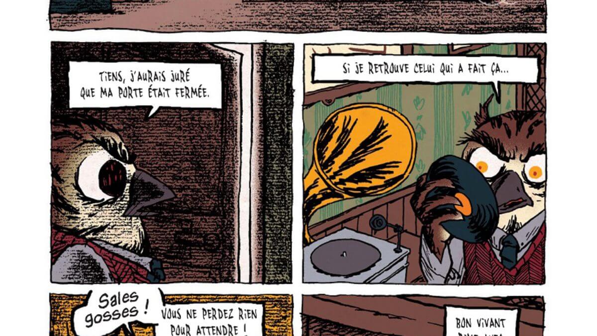 La pension Moreau 2 de Benoît Broyart et Marc Lizano (La Gouttière) décrypté par Comixtrip