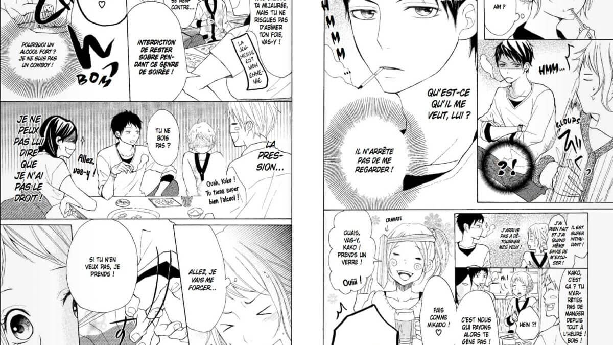 Love under arrest 1 de Maki Miyoshi (Delcourt Tonkam / Kodansha Ltd) décrypté par Comixtrip