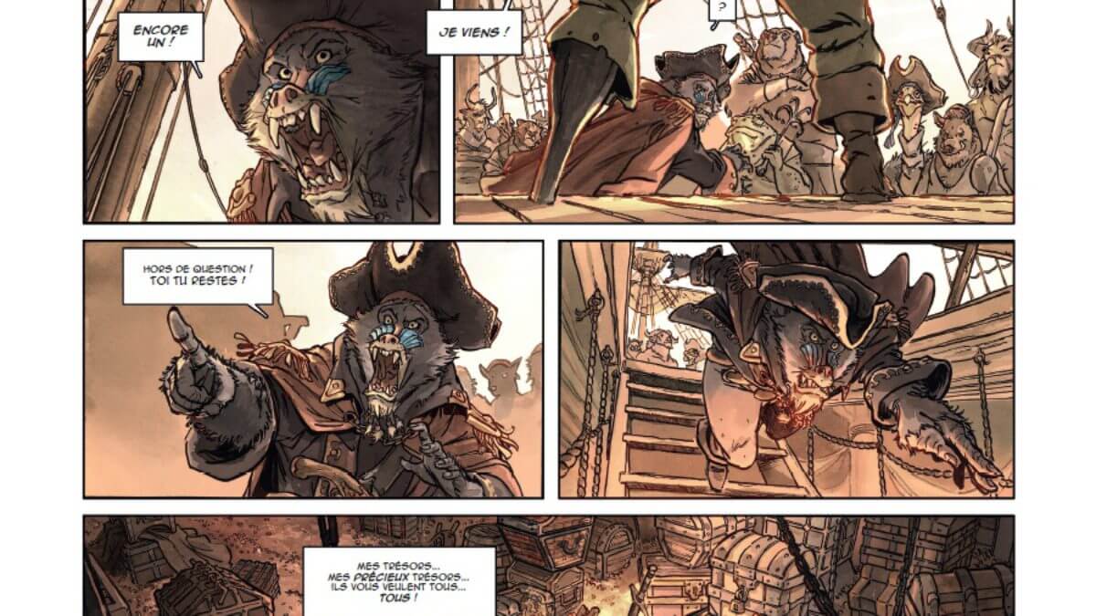 Jim Hawkins 2 de Sébastien Vastra (Ankama) décrypté par Comixtrip