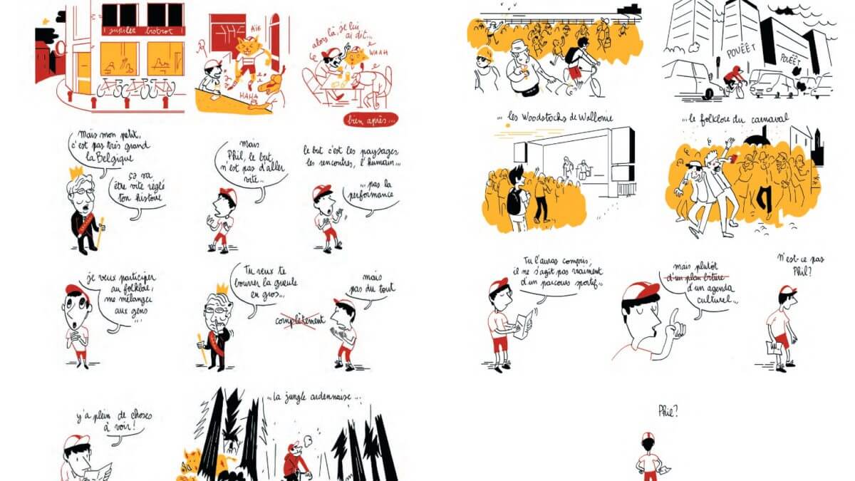 Le tour de Belgique de Monsieur Iou (Rue de l'échiquier / Grand Braquet) décrypté par Comixtrip