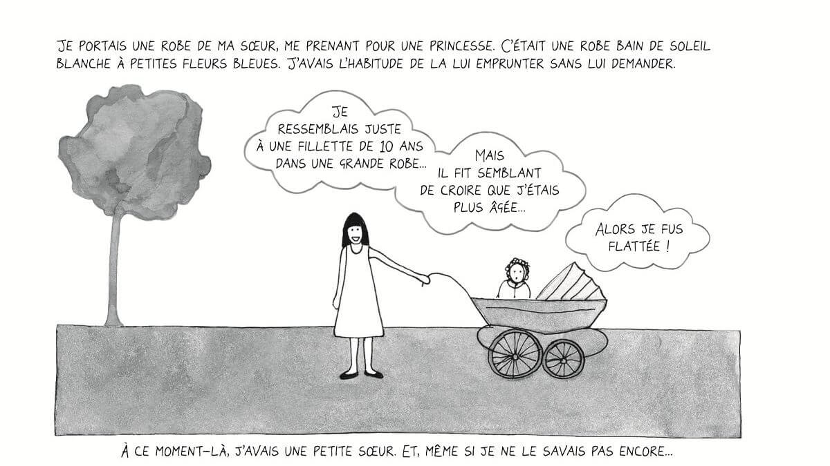 L'une d'elles de UNa (çà et là) décrypté par Comixtrip