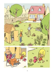 Linette Les pieds qui poussent de Catherine Romat et Jean-Philippe Peyraud (La Gouttière) décrypté par Comixtrip