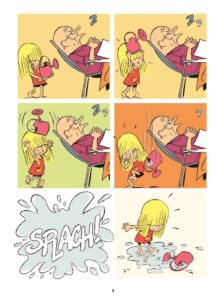 Linette Les pieds qui poussent de Catherine Romat et Jean-Philippe Peyraud (La Gouttière) décrypté par Comixtrip