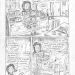 Siris Vogue la valise, esquisse pour le volume 1