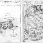 Siris Vogue la valise, esquisse pour le volume 1