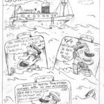 Siris Vogue la valise, esquisse pour le volume 1