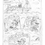 Siris Vogue la valise, esquisse pour le volume 1