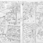 Siris Vogue la valise, esquisse pour le volume 2