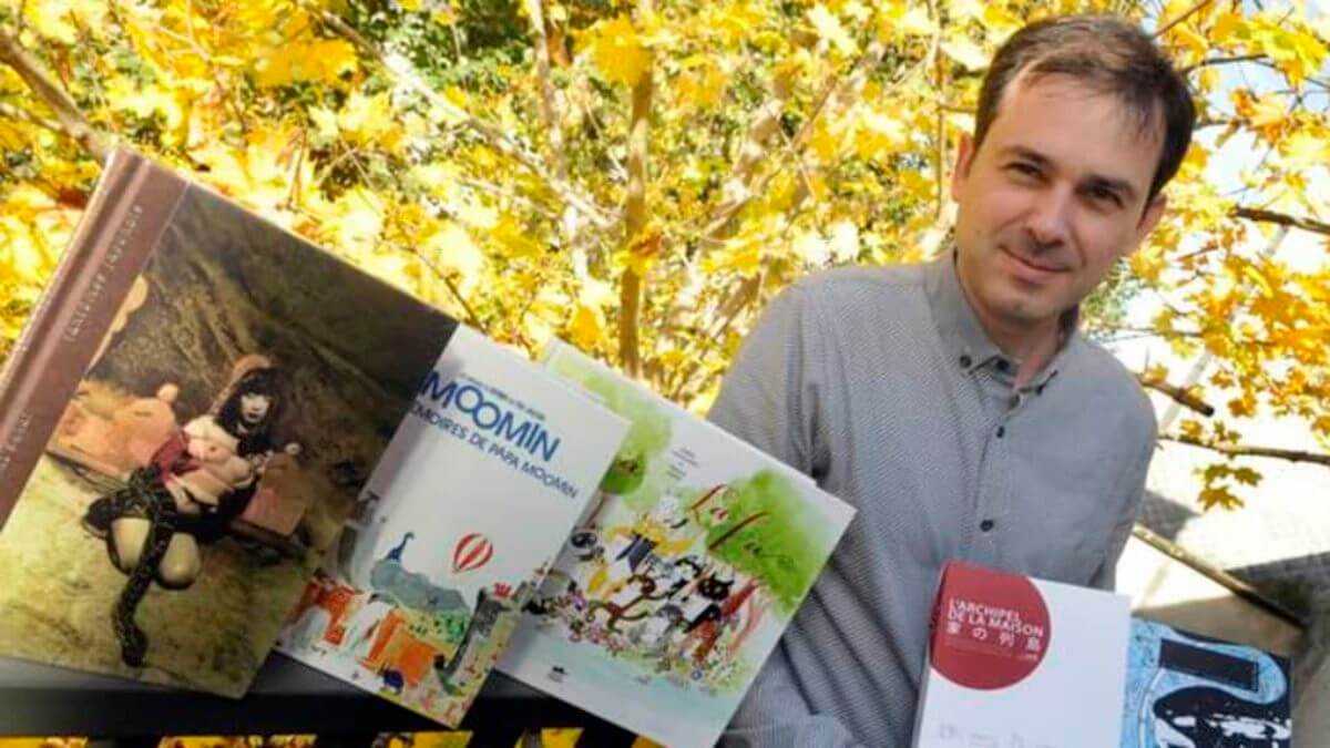 Stéphane Duval, fondateur des éditions Le lézard noir (photo Nouvelle République)